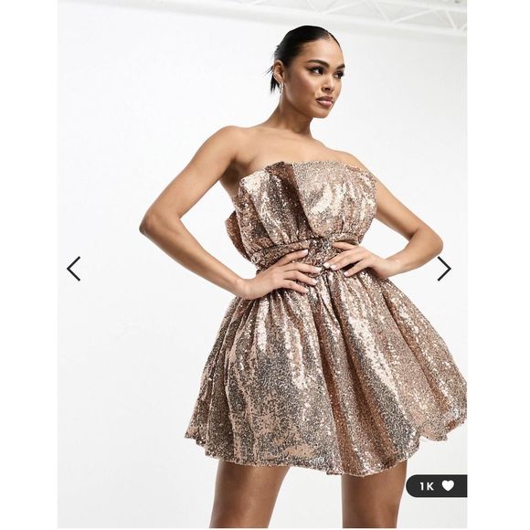 Gold Collective the label Size 4 Cocktail dress - Picture 1 of 2